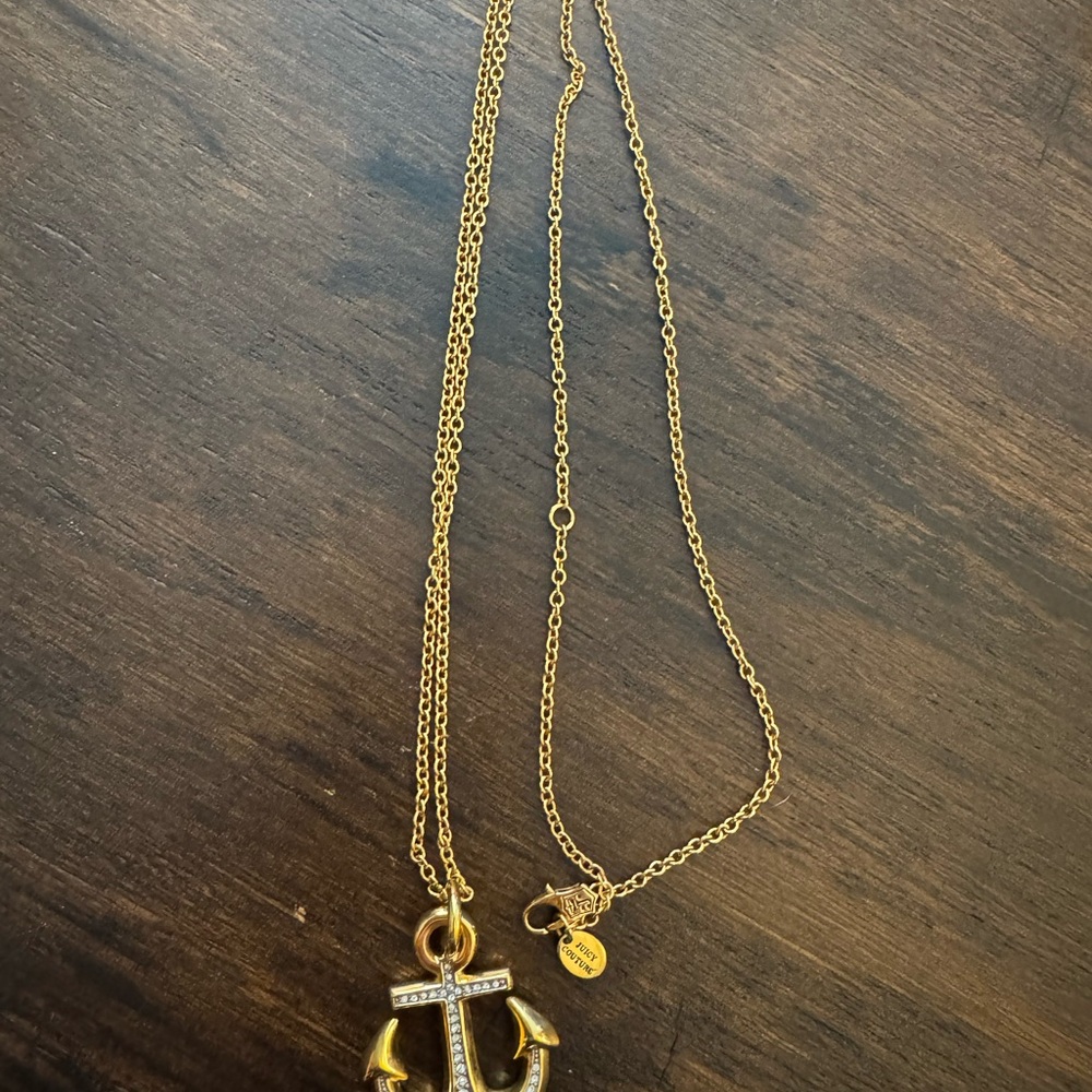 Juicy Couture Anchor Necklace